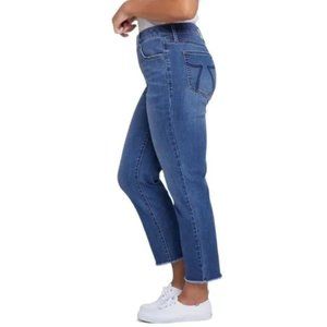 Seven7 Tower Straight Crop Jeans, Raw Hem (GUC) – Size 8